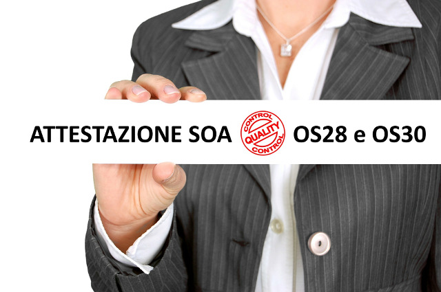 Attestazione SOA - OS28 e OS30