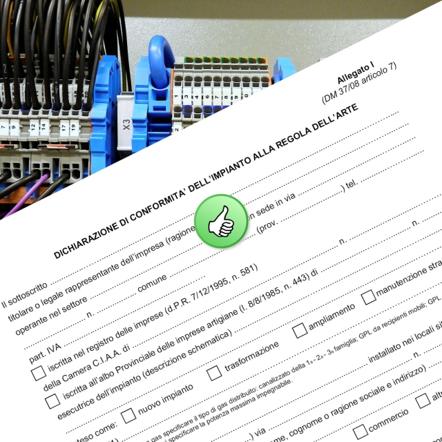 Dichiarazioni di Conformità impianti elettrici